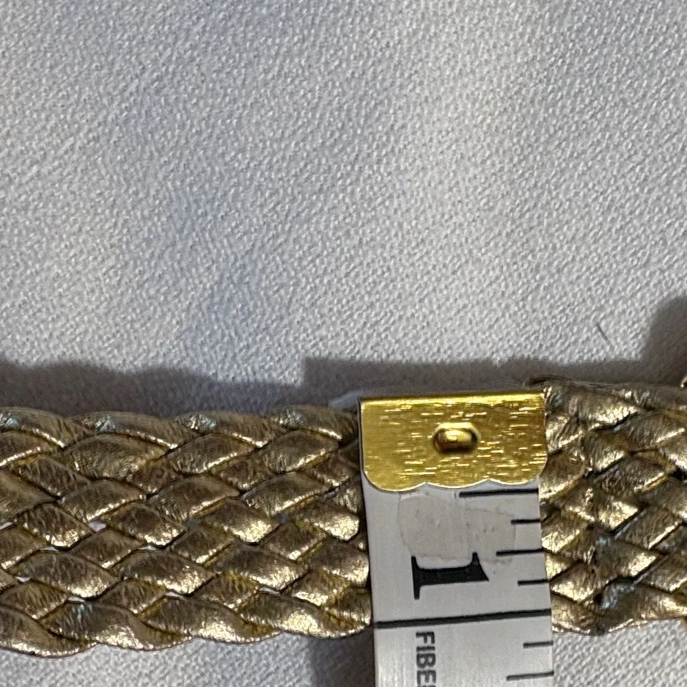 Gold Braided Women's Belt